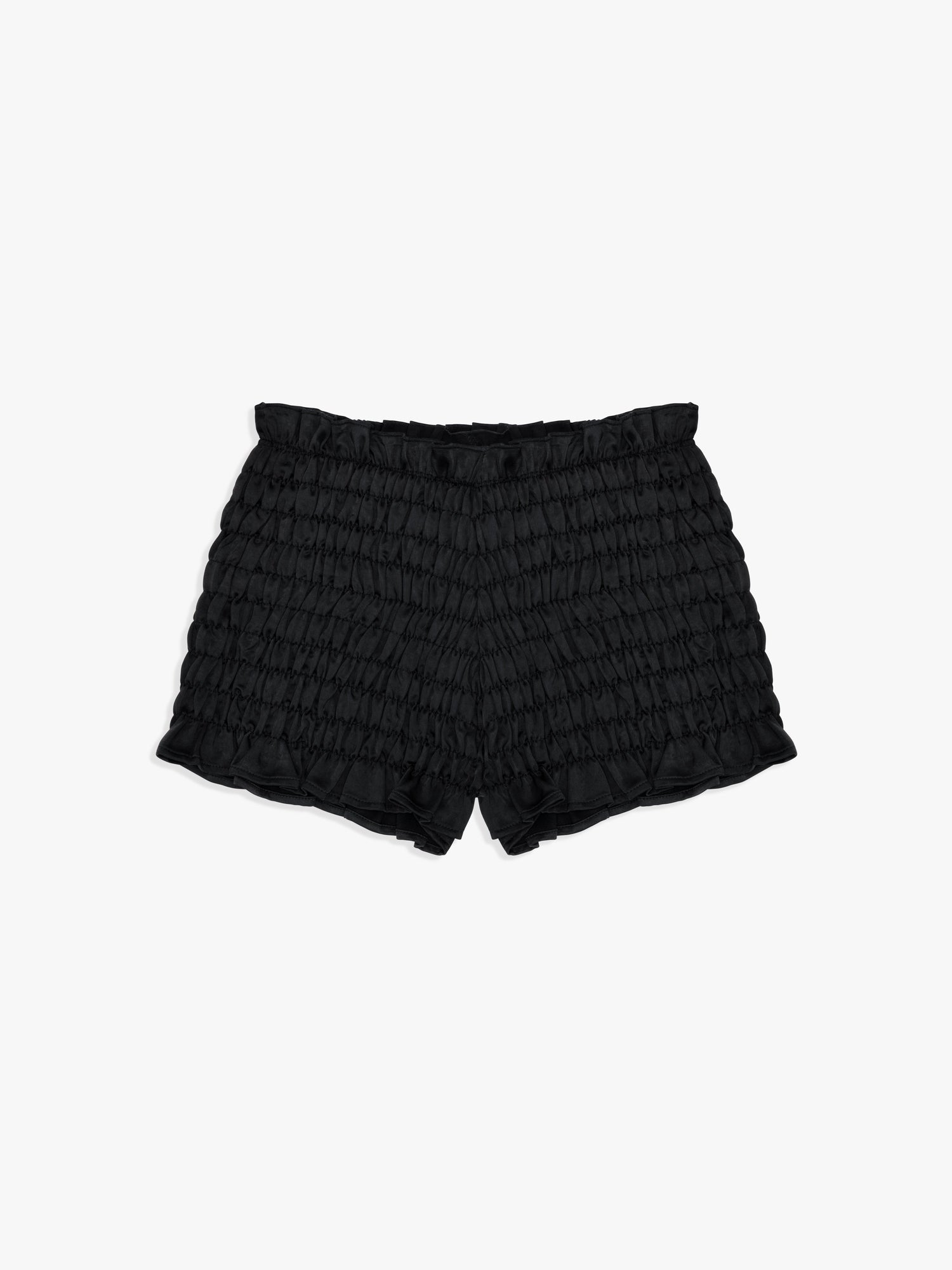 Angel Smocked Short | Black