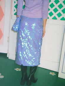 Siren Skirt | Lilac Paillette