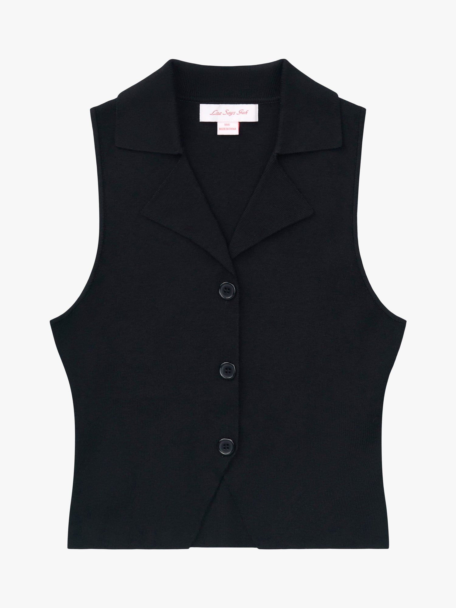 Max Sweater Vest | Black