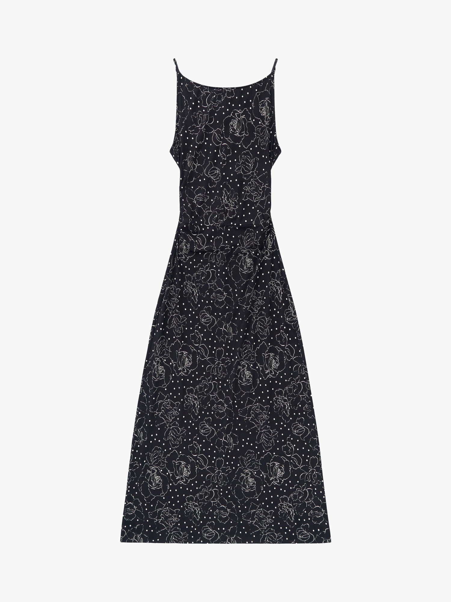Maya Dress | Rose Dot Black