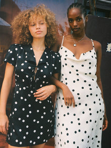 Griffin Dress | White Dot