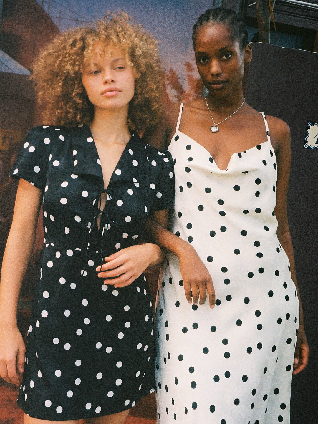 Griffin Dress | White Dot