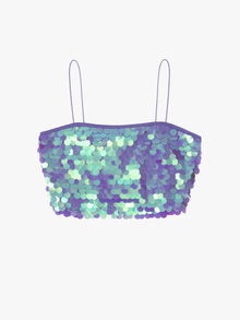 Perri Top | Lilac Paillette