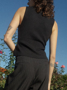 Max Sweater Vest | Black