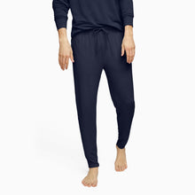 Modal French Terry Long House Shorts | Navy