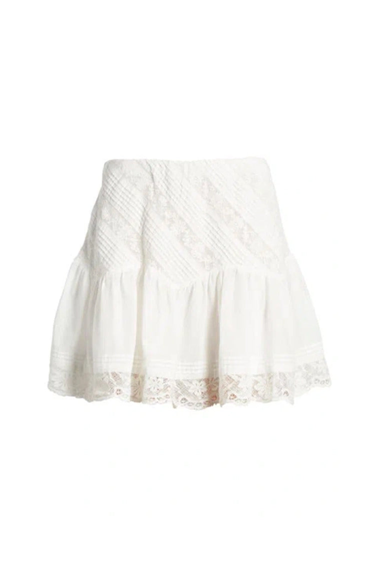 Melissa Skirt | Bright White