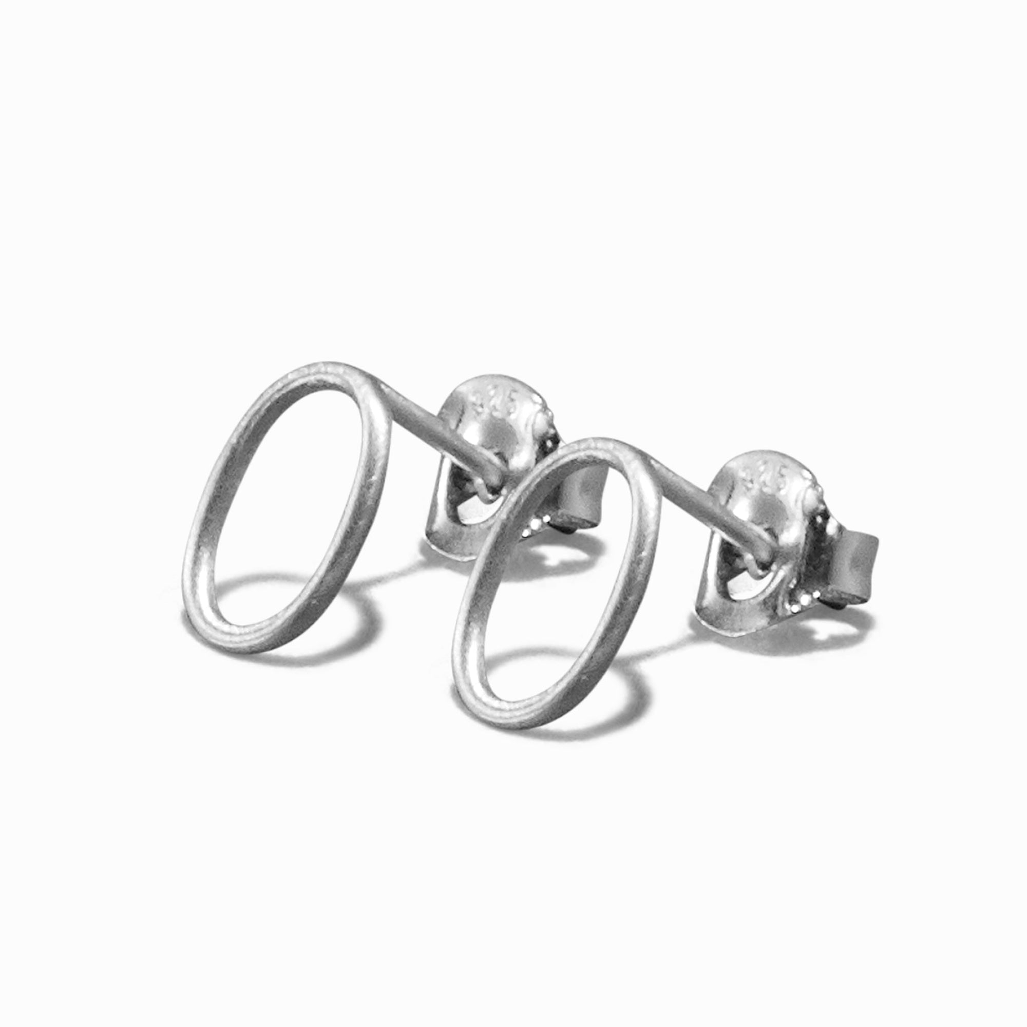 Mini Sub Earrings | Silver