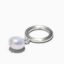Nova Ring - Satin Finish | Silver | Freshwater Pearls