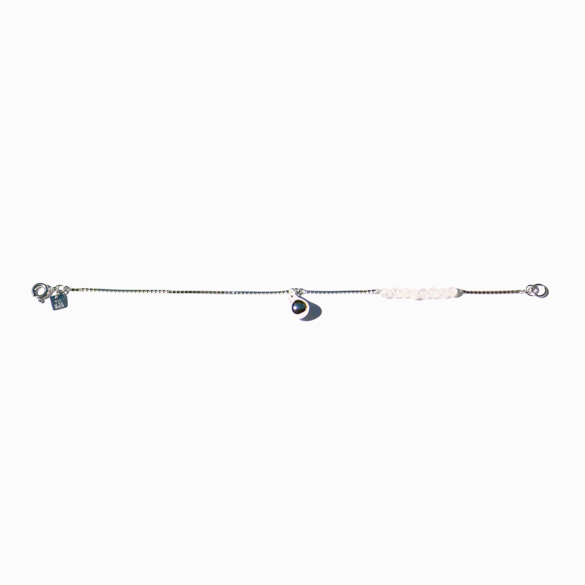 Pear Bracelet | Sterling Silver | Moonstone