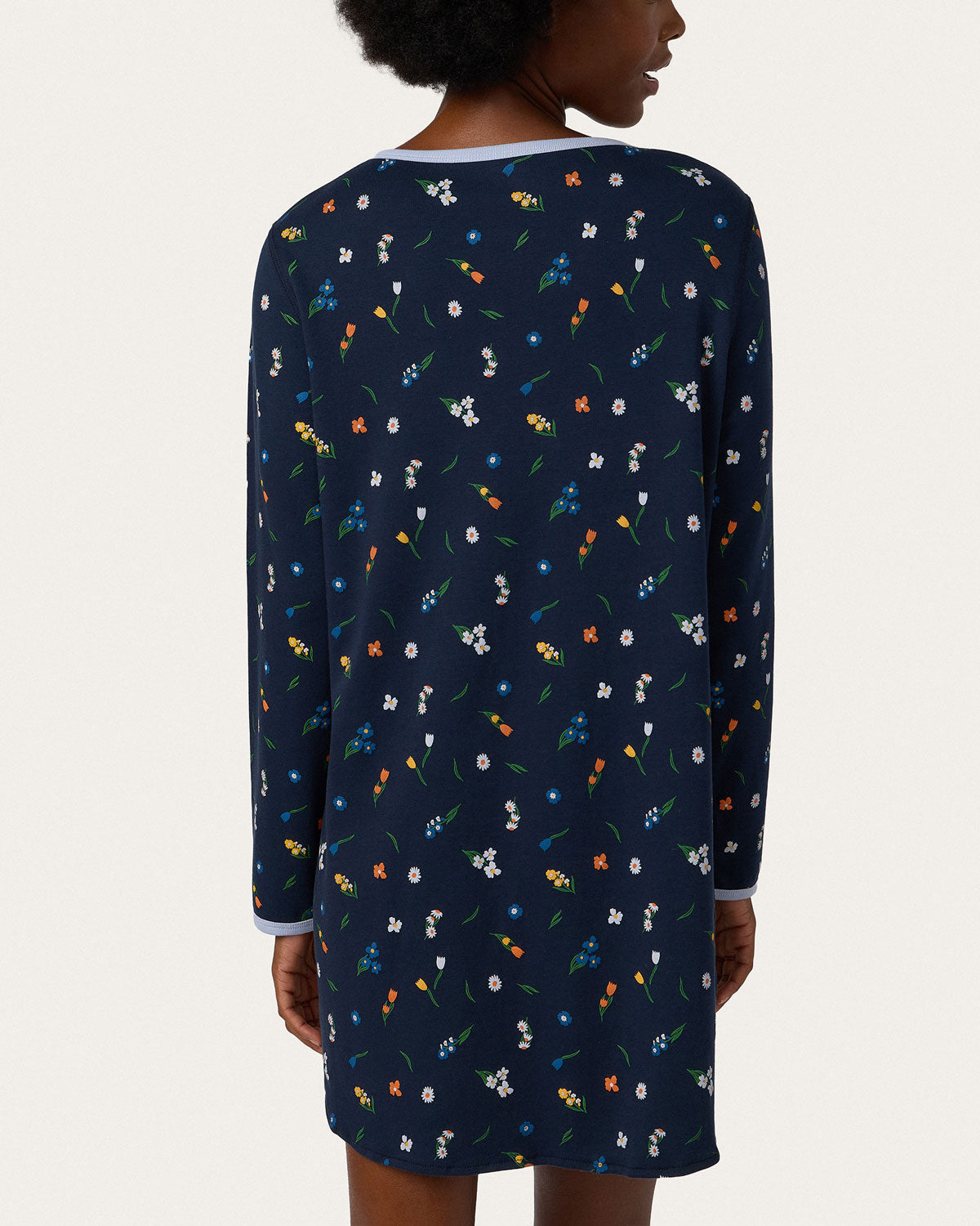 Womens | Dylan Night Shirt | Bluebell