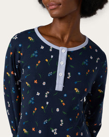 Womens | Dylan Night Shirt | Bluebell