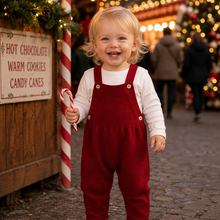 Kids | Niki Overalls | Scarlet