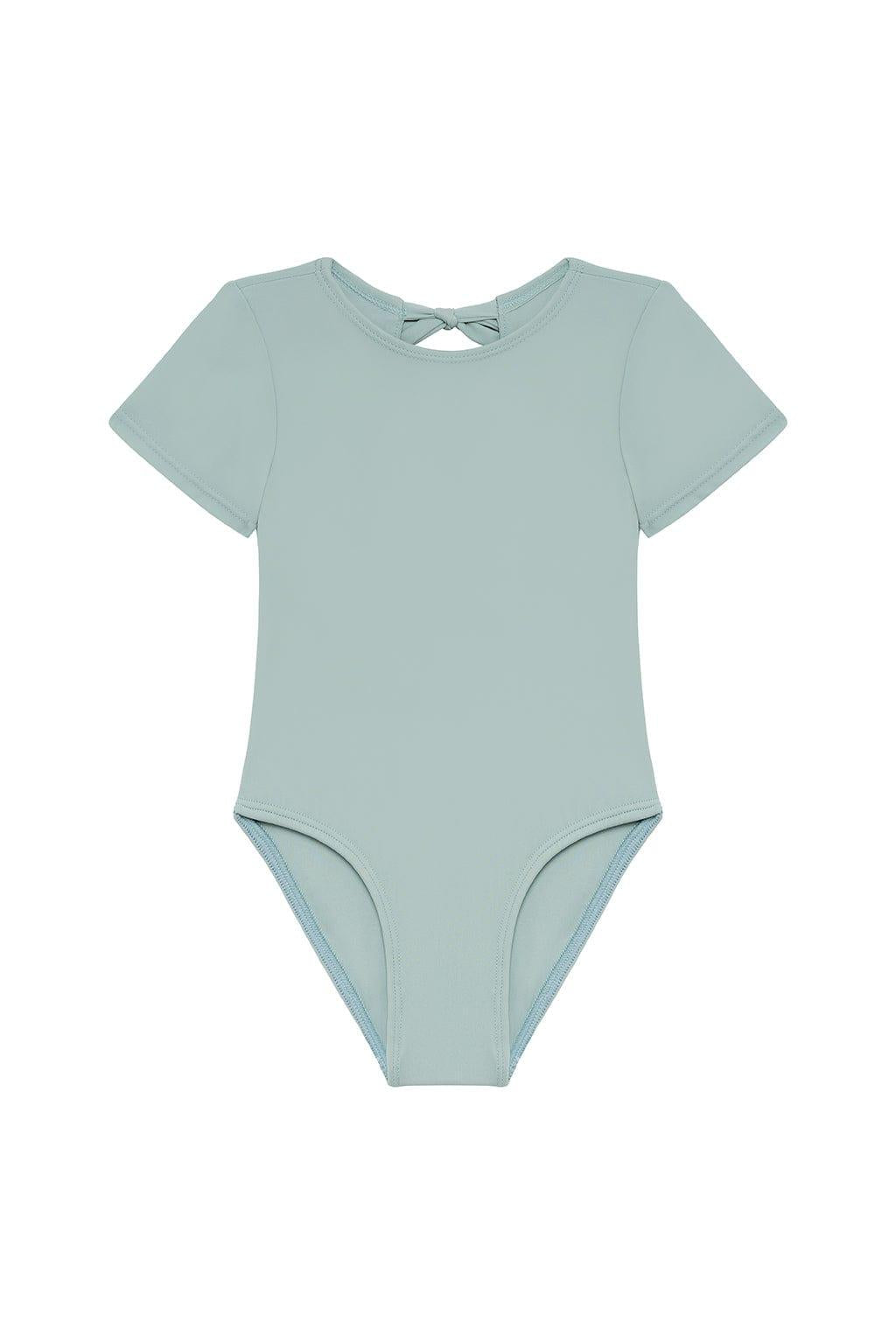 Kids | Short Sleeve One Piece | Powder Blue