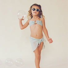 Kids | Tori Bandeau X Lulu Bikini Set | Powder Blue