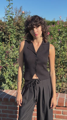 Max Sweater Vest | Black