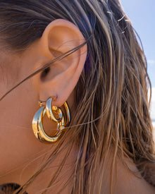 Shell Beach Earrings | Sivan Ayla x Luv Aj | 18K Gold Plated