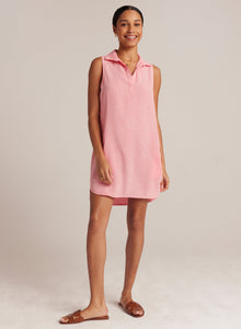 Sleeveless A Line Dress | Blossom Pink