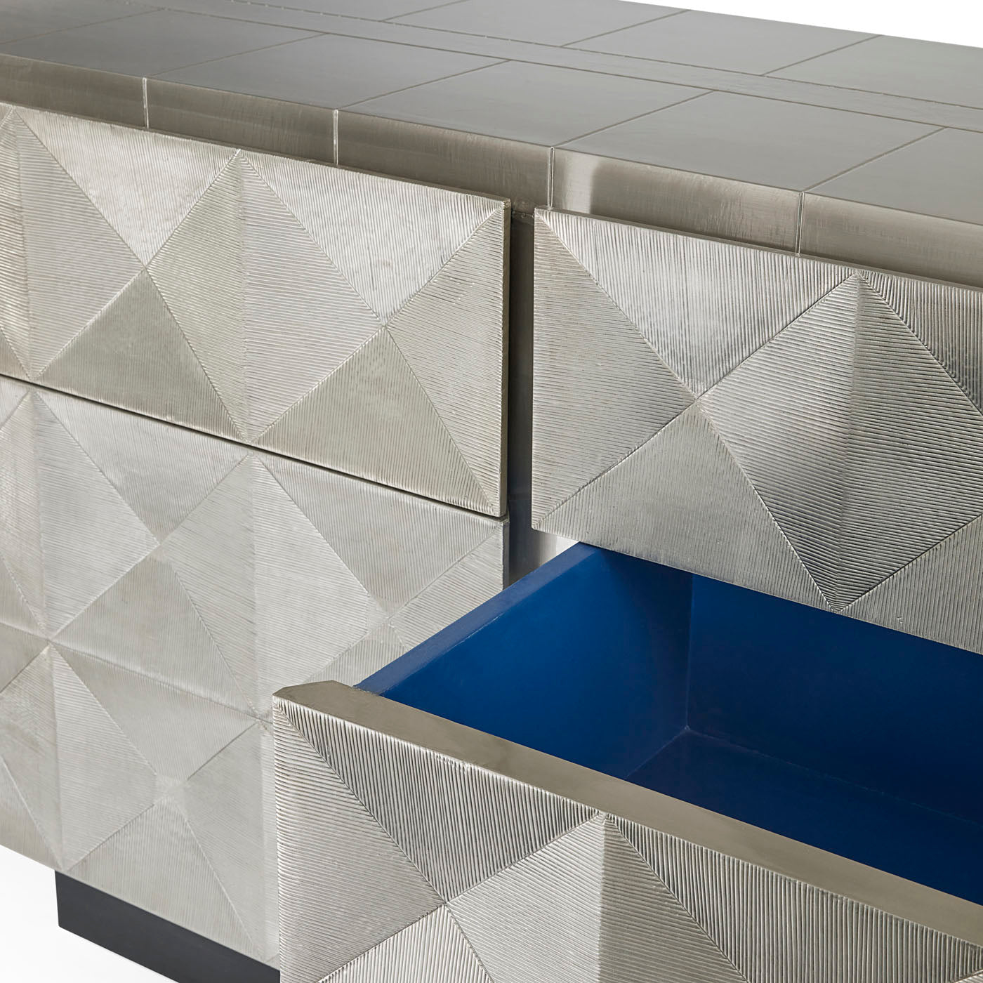 talitha six drawer dresser nickel - detail view 2