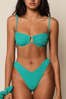 Simone Bikini Top | Teal