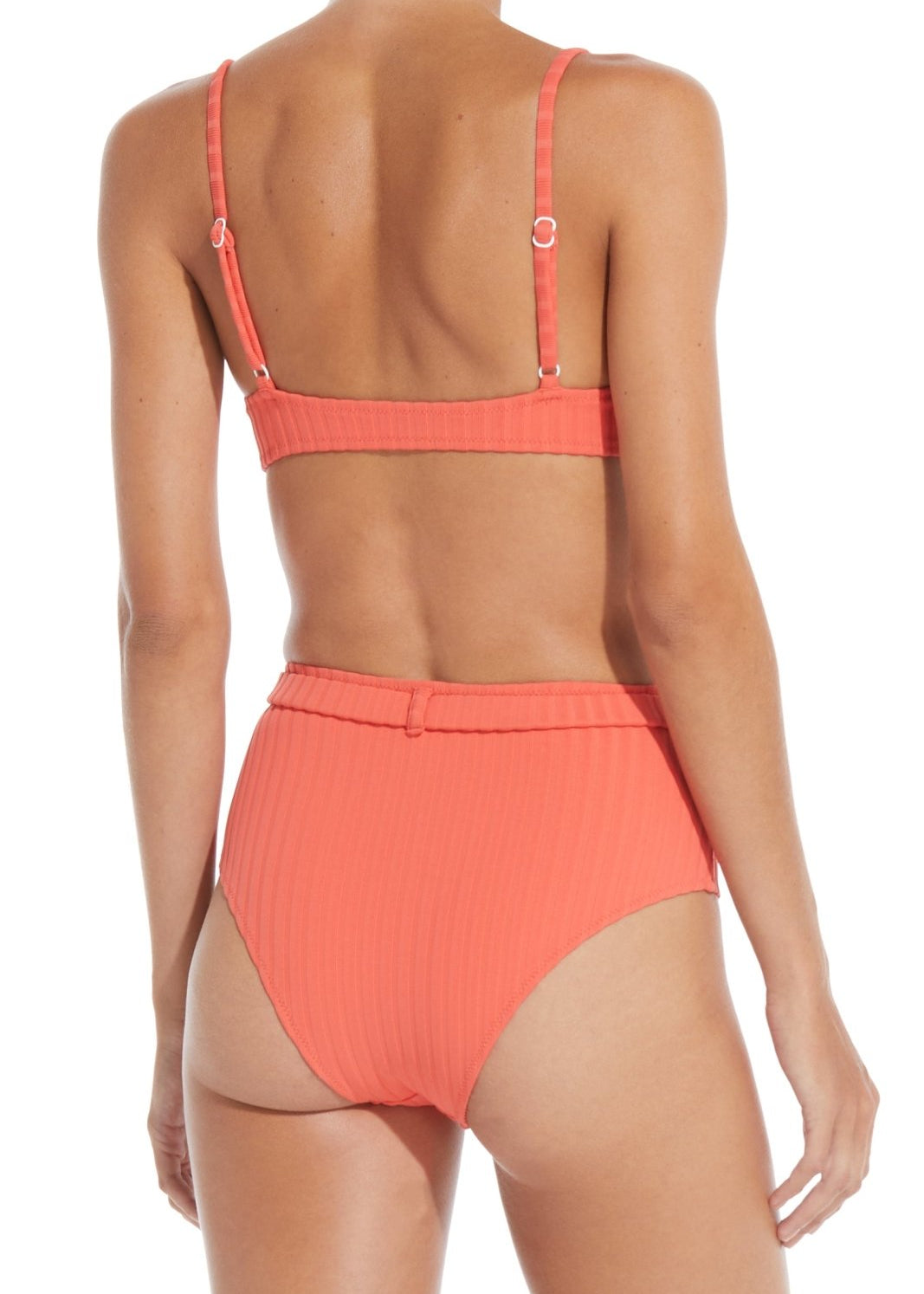 The Cora Belt Ribbed Bottom - Solid & Striped