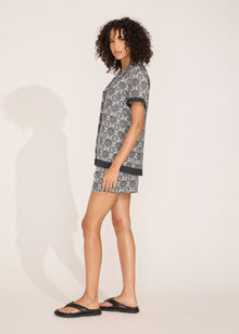 The Dahlia Top - Solid & Striped