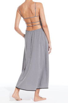 The Delta Midi Dress - Solid & Striped