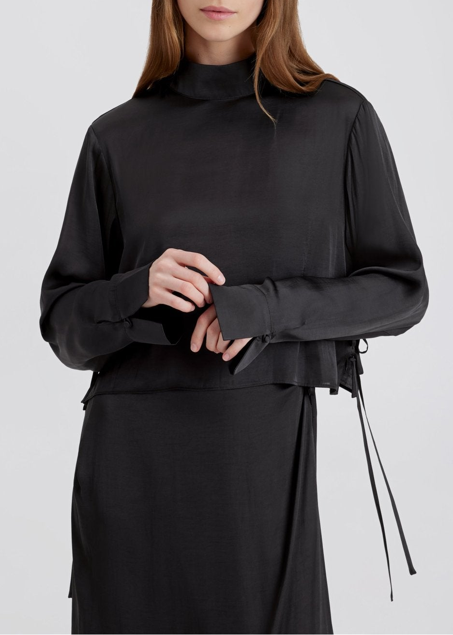 Womens | Leau Top | Noir