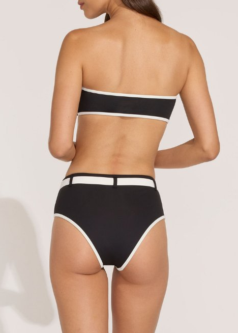 Womens | The Tati Bikini Top | Butterluxe Blackout