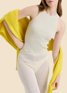 Womens | Varena Tank | Ecru