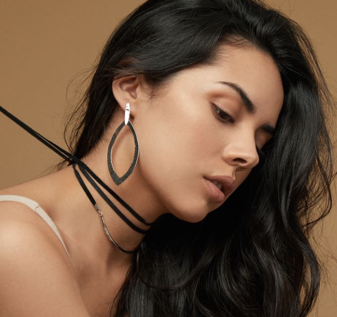 Suede Wrap Choker | Silver